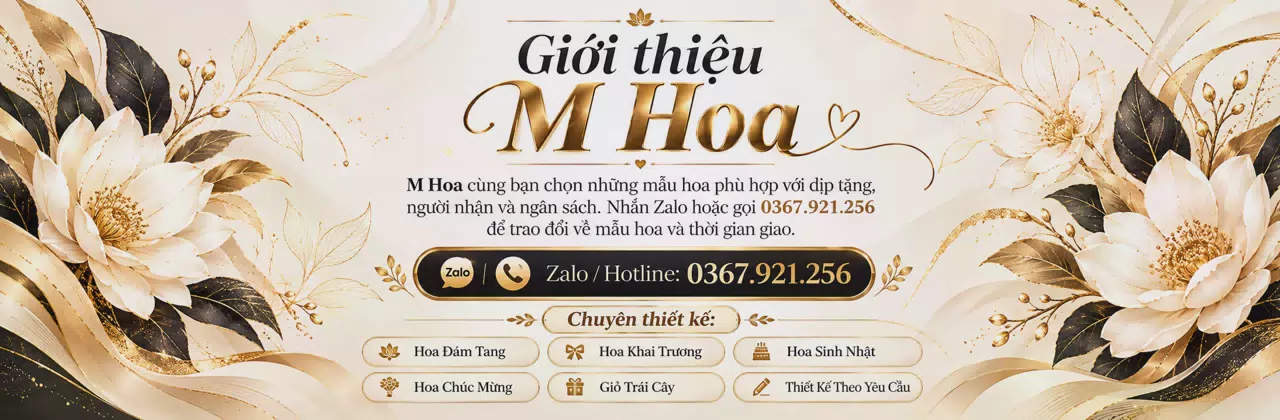 Ảnh bìa Shop hoa tươi Phường Tân Sơn Nhất Hồ Chí Minh - Chọn hoa theo câu chuyện của bạn